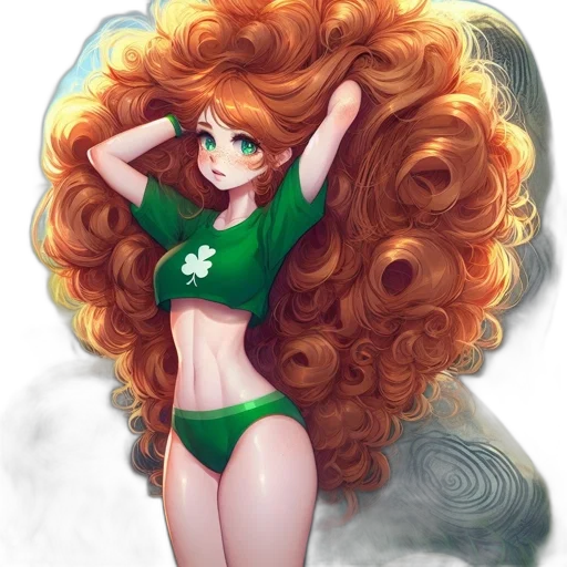 hair, dress, fantasy art, anime transparent PNG cut-out