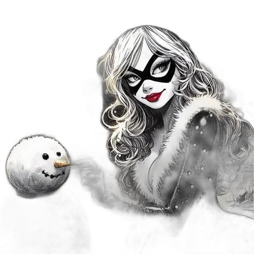 mask, comic book art, fantasy art, concept art transparent PNG cut-out