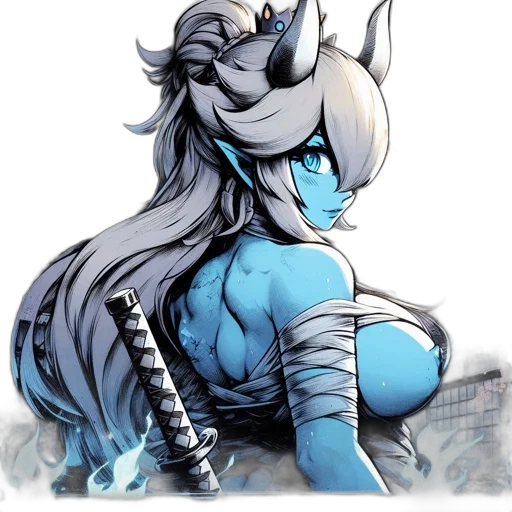 dragon, staff, fantasy art, anime transparent PNG cut-out