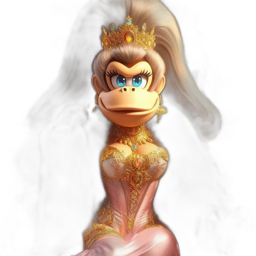 crown, dress, concept art, fantasy art transparent PNG cut-out
