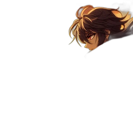hair, face, mask, crown transparent PNG cut-out