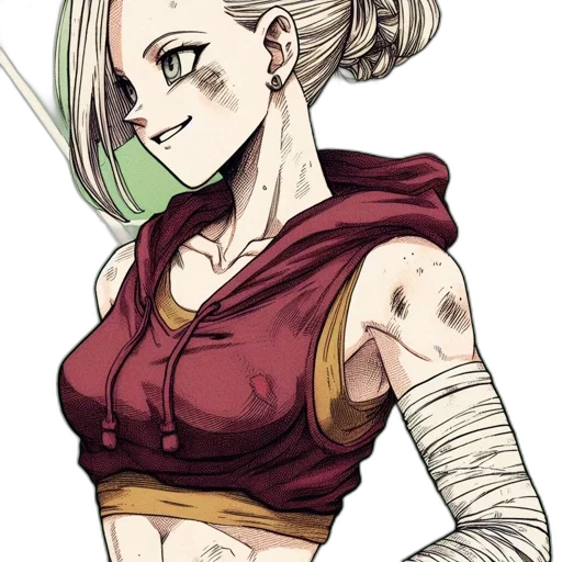 staff, comic book art, concept art, anime transparent PNG cut-out