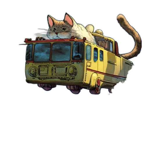animal, car, staff, concept art transparent PNG cut-out
