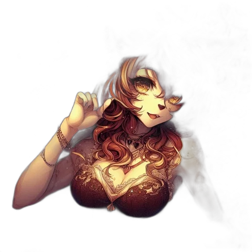 dress, crown, mask, staff transparent PNG cut-out