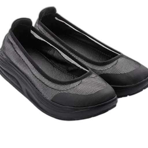 shoes, pair, black, gray transparent PNG cut-out