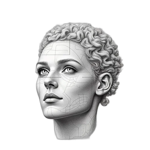 face, robot, mask, crown transparent PNG cut-out