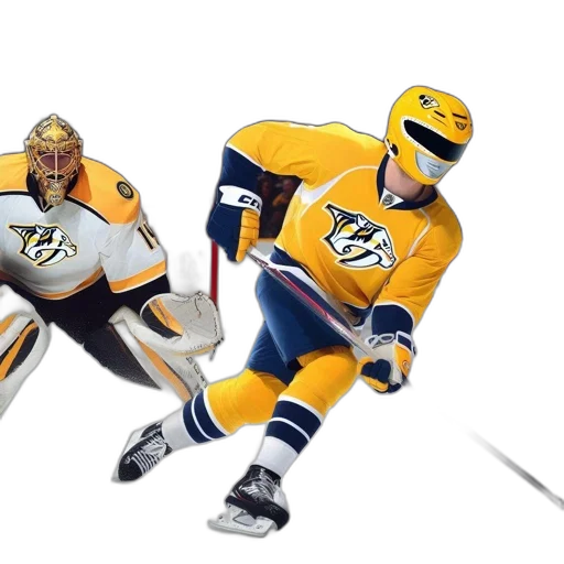 concept art, two, ice, hockey transparent PNG cut-out