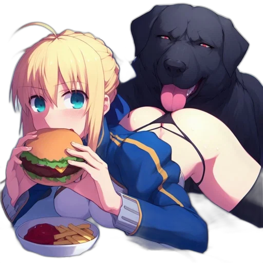 food, animal, creature, anime transparent PNG cut-out