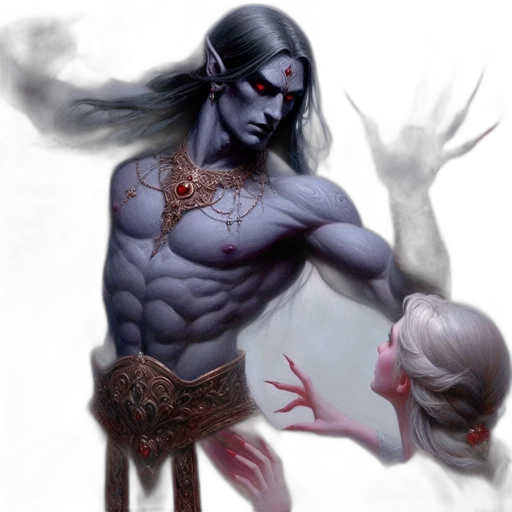 creature, fantasy art, concept art, comic book art transparent PNG cut-out