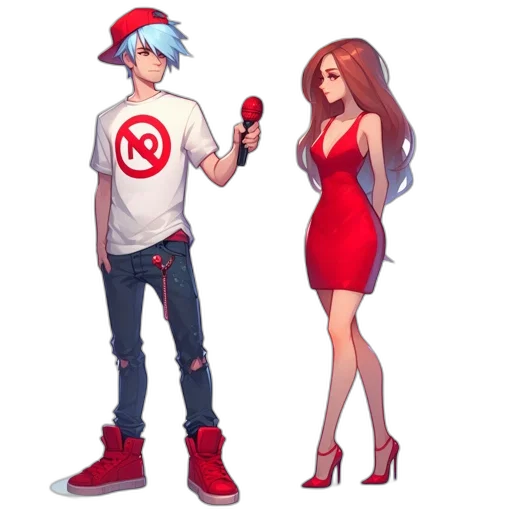 dress, weapon, hat, concept art transparent PNG cut-out