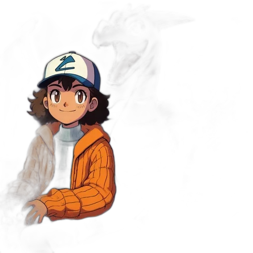 jacket, creature, hat, dragon transparent PNG cut-out