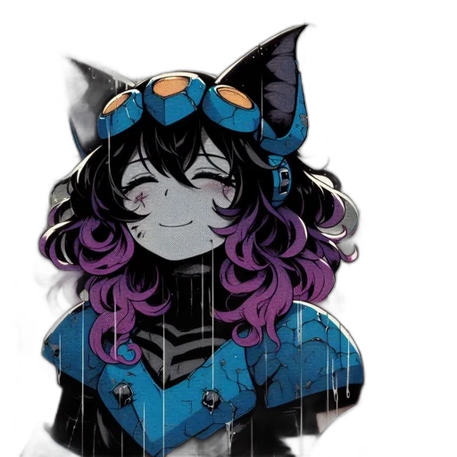 mask, staff, jacket, hat transparent PNG cut-out