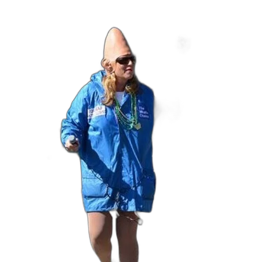 jacket, dress, creature, hat transparent PNG cut-out
