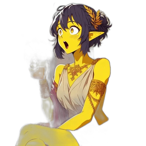 dragon, creature, dress, fantasy art transparent PNG cut-out