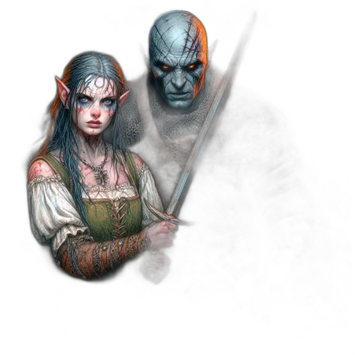 staff, sword, face, weapon transparent PNG cut-out