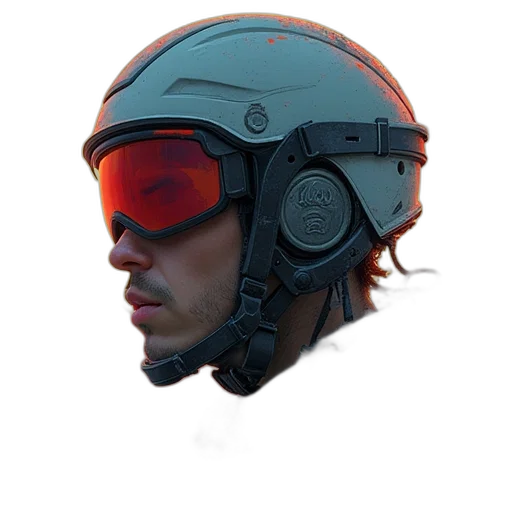 mask, face, robot, hat transparent PNG cut-out