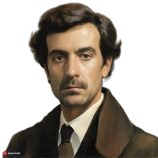 face, staff, jacket, hair transparent PNG cut-out