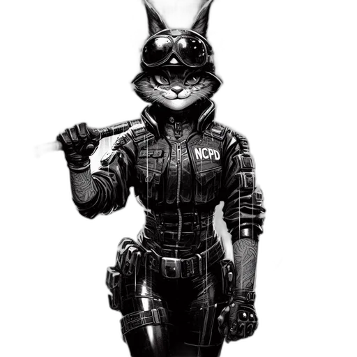 animal, mask, robot, weapon transparent PNG cut-out