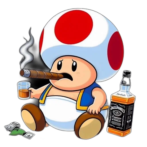 hat, bottle, weapon, robot transparent PNG cut-out
