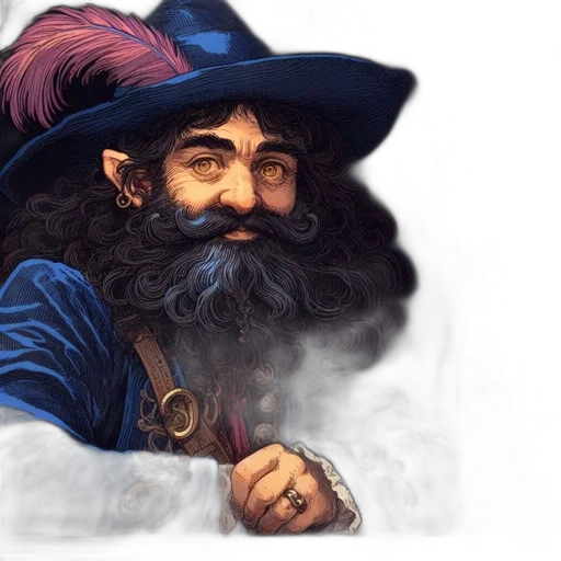 hat, face, mask, staff transparent PNG cut-out