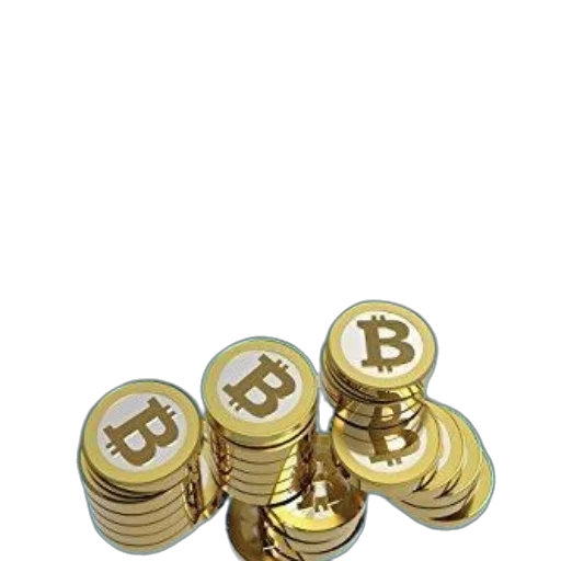 jewelry, golden, bitcoin, explained transparent PNG cut-out