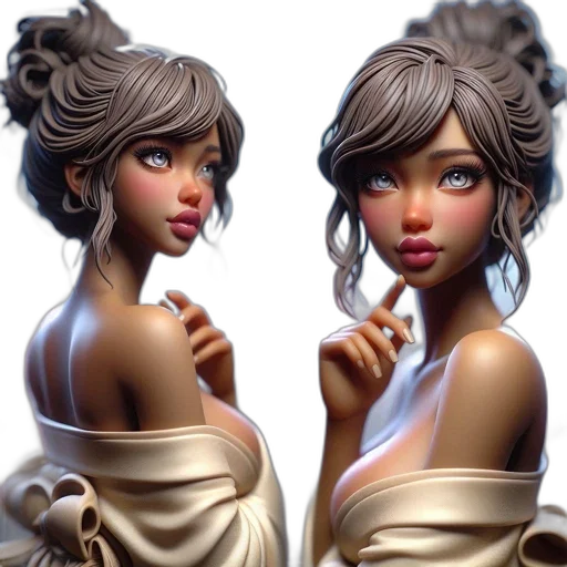 photorealistic, 3d render, fantasy art, concept art transparent PNG cut-out