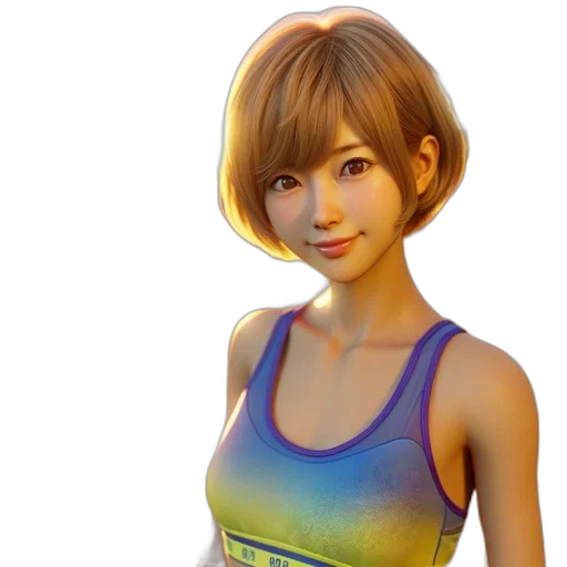 dress, 3d render, photorealistic, concept art transparent PNG cut-out