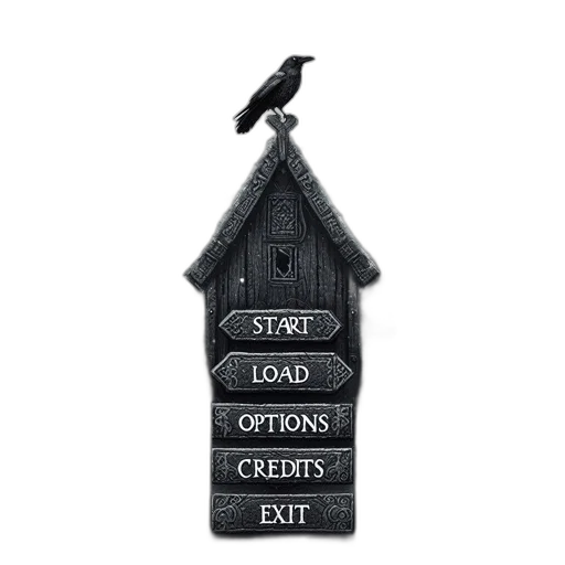building, dark, wintry, scene transparent PNG cut-out