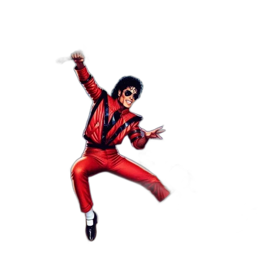 jacket, photorealistic, 3d render, red transparent PNG cut-out