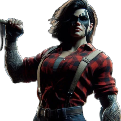 jacket, comic book art, concept art, fantasy art transparent PNG cut-out