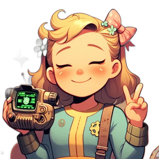 staff, robot, pixel art, concept art transparent PNG cut-out