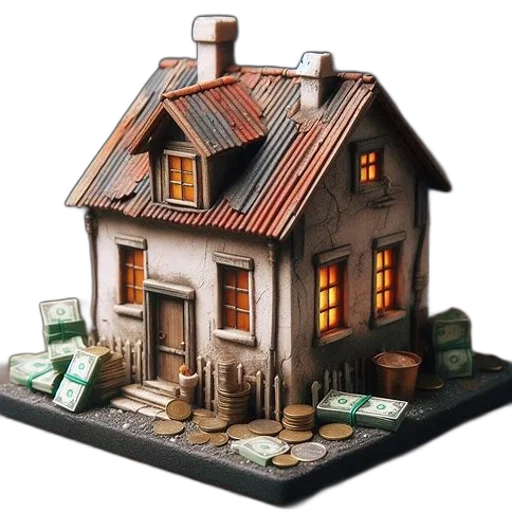 building, 3d render, concept art, photorealistic transparent PNG cut-out