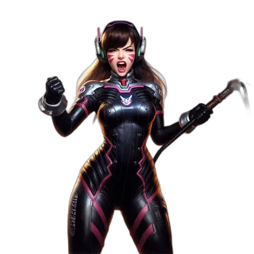 weapon, staff, concept art, cyberpunk transparent PNG cut-out