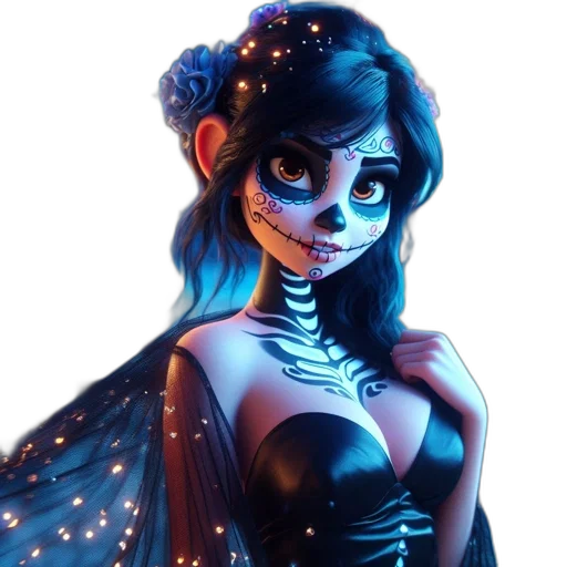 mask, dress, fantasy art, concept art transparent PNG cut-out