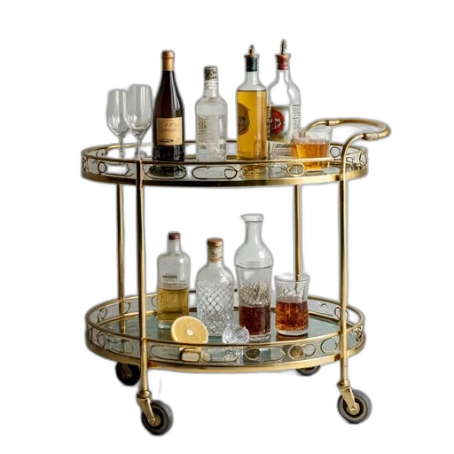 furniture, round, glass, bar transparent PNG cut-out