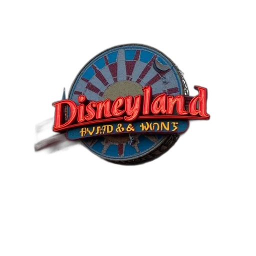 staff, 3d render, disneyland, sign transparent PNG cut-out