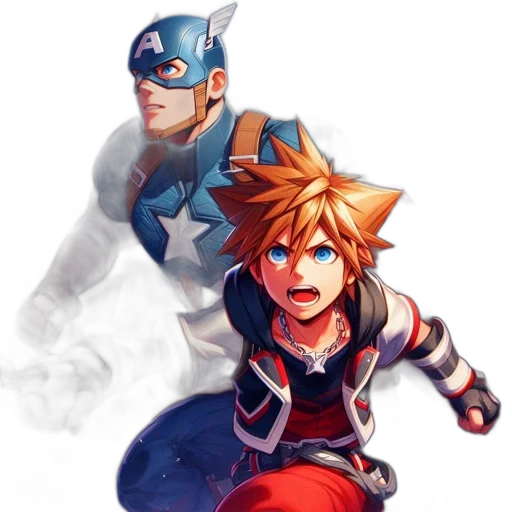 concept art, comic book art, pixel art, fantasy art transparent PNG cut-out