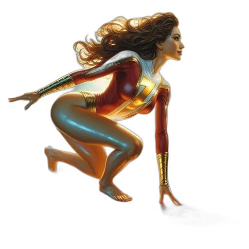 concept art, comic book art, fantasy art, 3d render transparent PNG cut-out