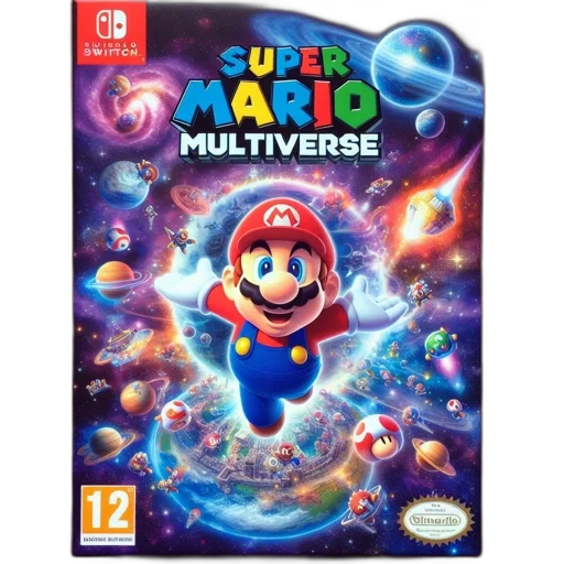 concept art, mario, stands, cheerfully transparent PNG cut-out