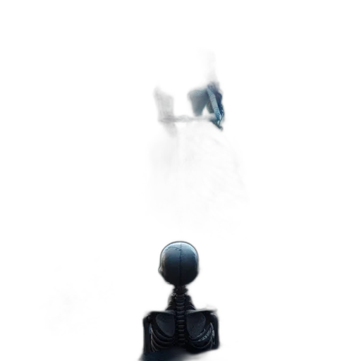 robot, umbrella, weapon, staff transparent PNG cut-out