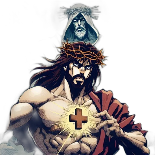 comic book art, concept art, fantasy art, pixel art transparent PNG cut-out