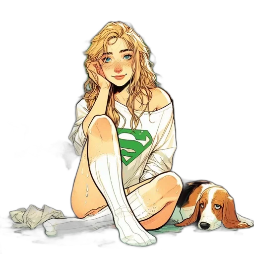 comic book art, watercolor, cartoon, concept art transparent PNG cut-out