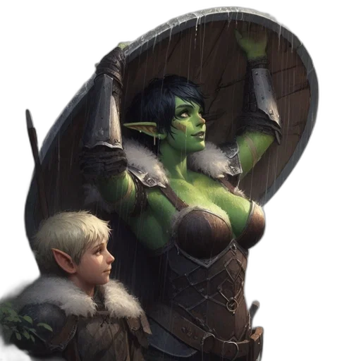 staff, weapon, dragon, face transparent PNG cut-out