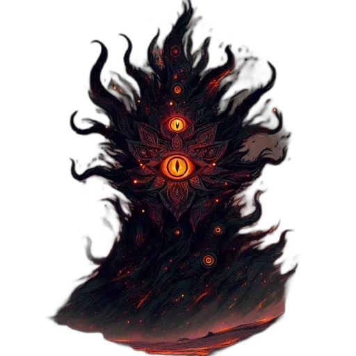 mask, creature, crown, face transparent PNG cut-out