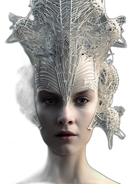 crown, hat, mask, creature transparent PNG cut-out