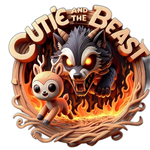 creature, concept art, fantasy art, pixel art transparent PNG cut-out