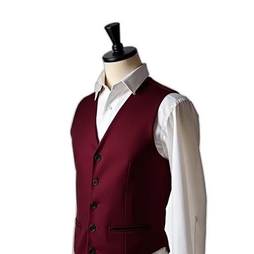 jacket, dress, staff, 3d render transparent PNG cut-out