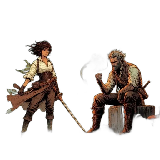 staff, sword, concept art, fantasy art transparent PNG cut-out