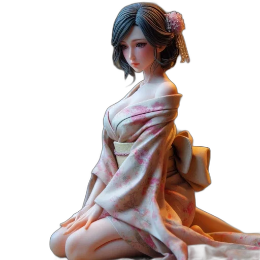 dress, concept art, photorealistic, 3d render transparent PNG cut-out