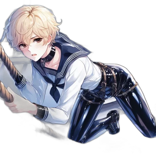 weapon, sword, staff, jacket transparent PNG cut-out